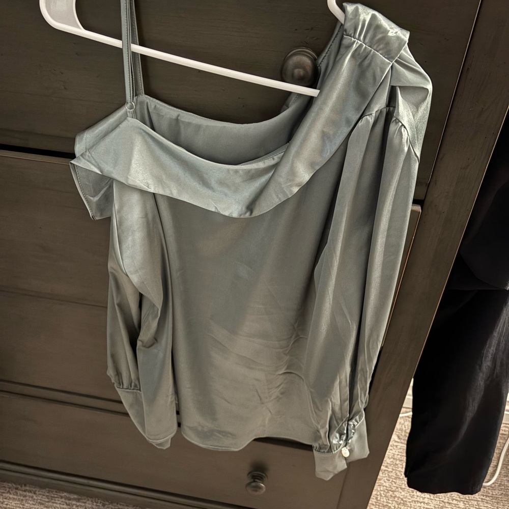 Elegant Off-Shoulder Blouse